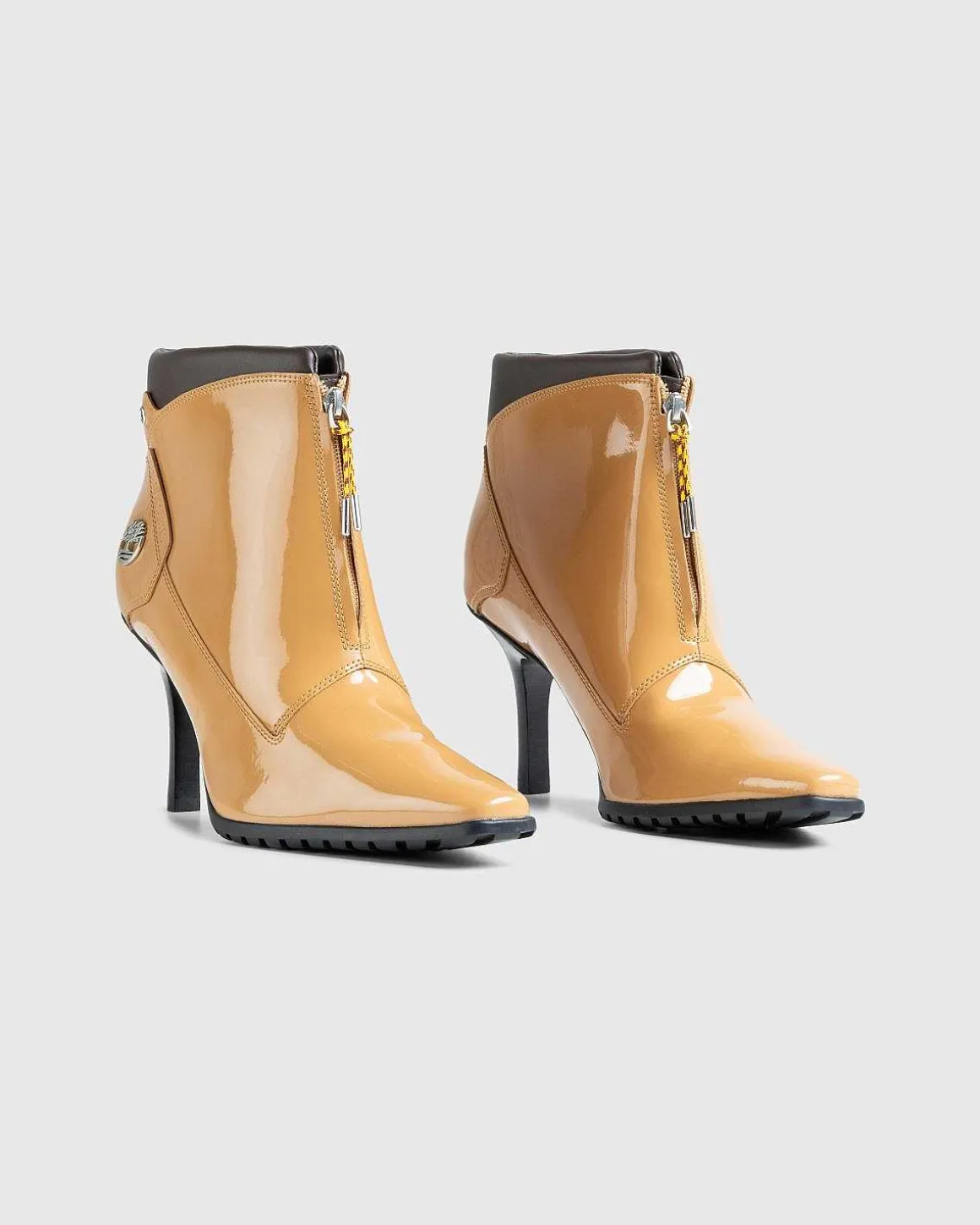 Mid Zip-Up Boot Hvede Laklaeder