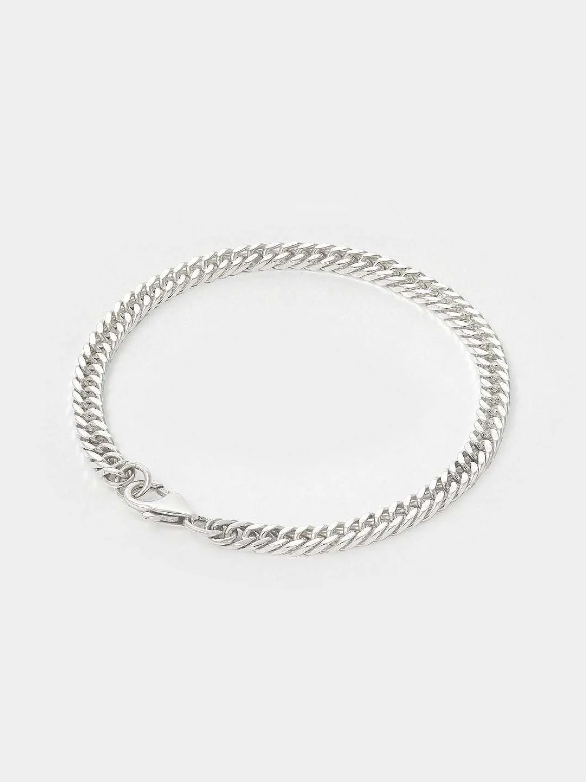 Mini Cuban Armband Solv