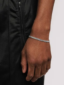 Mini Cuban Armband Solv