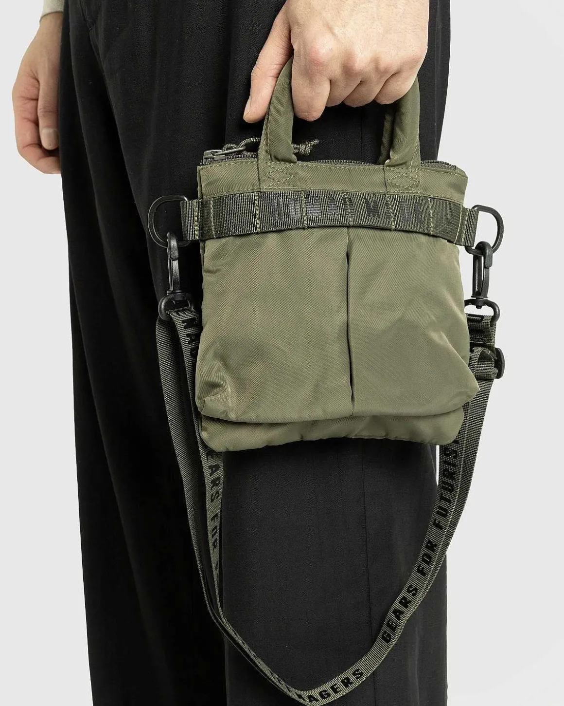 Mini Hjelmtaske Olive Drab