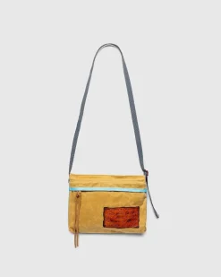Mini Messenger Bag Beige/Bla