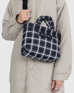 Mini Plaid Ternet Mulepose Sort