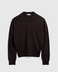 Mock Neck Jumper Pecan Brown