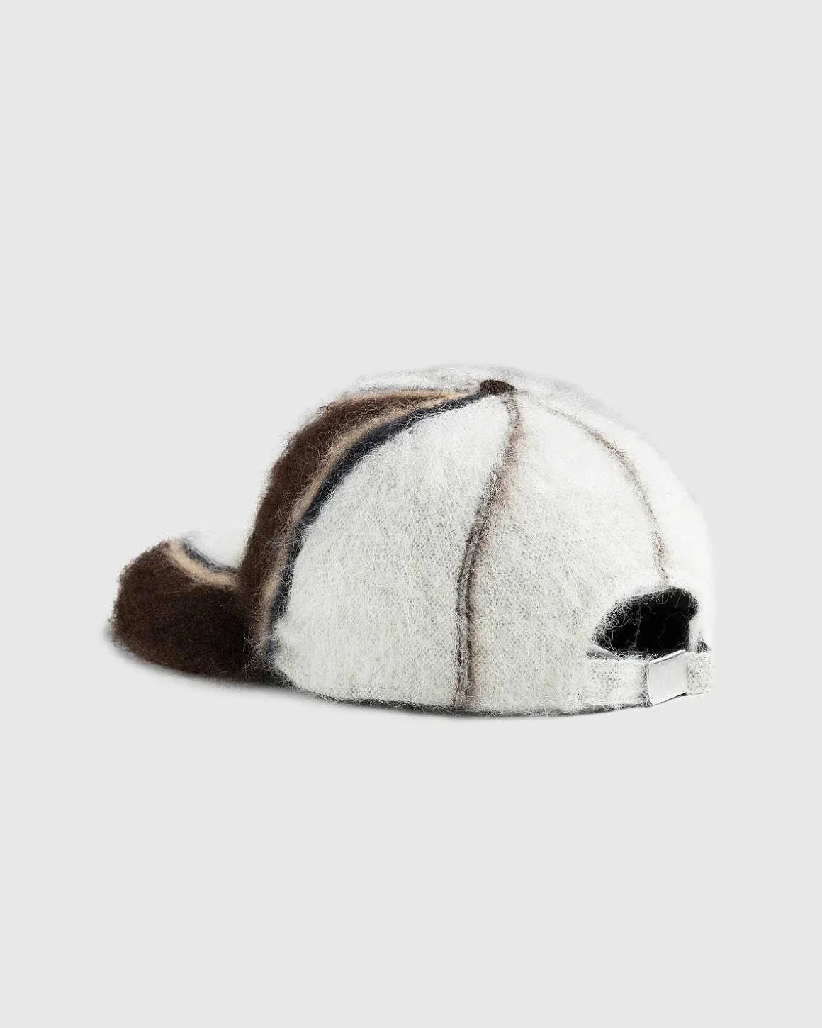 Mohair Wave Baseballkasket Horse Brown