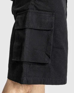 Mount Shorts Black Canvas
