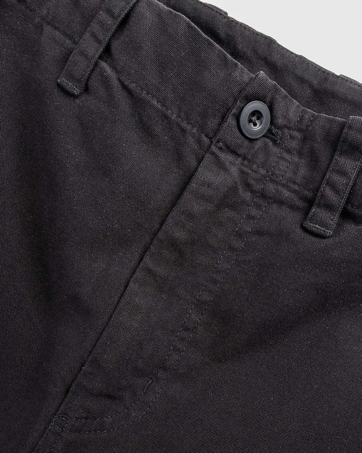 Mount Shorts Black Canvas