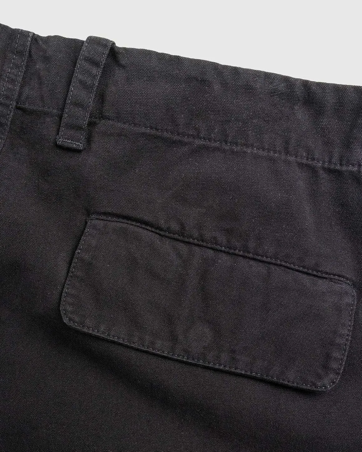 Mount Shorts Black Canvas