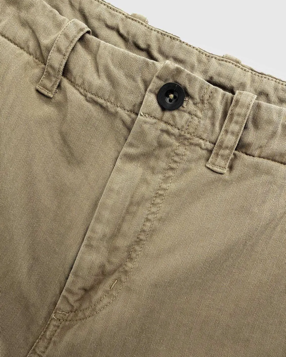 Mount Shorts Uniform Olive Herringbone