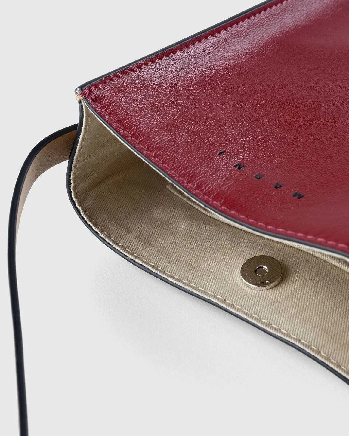 Museo Nano Taske Rod/Beige