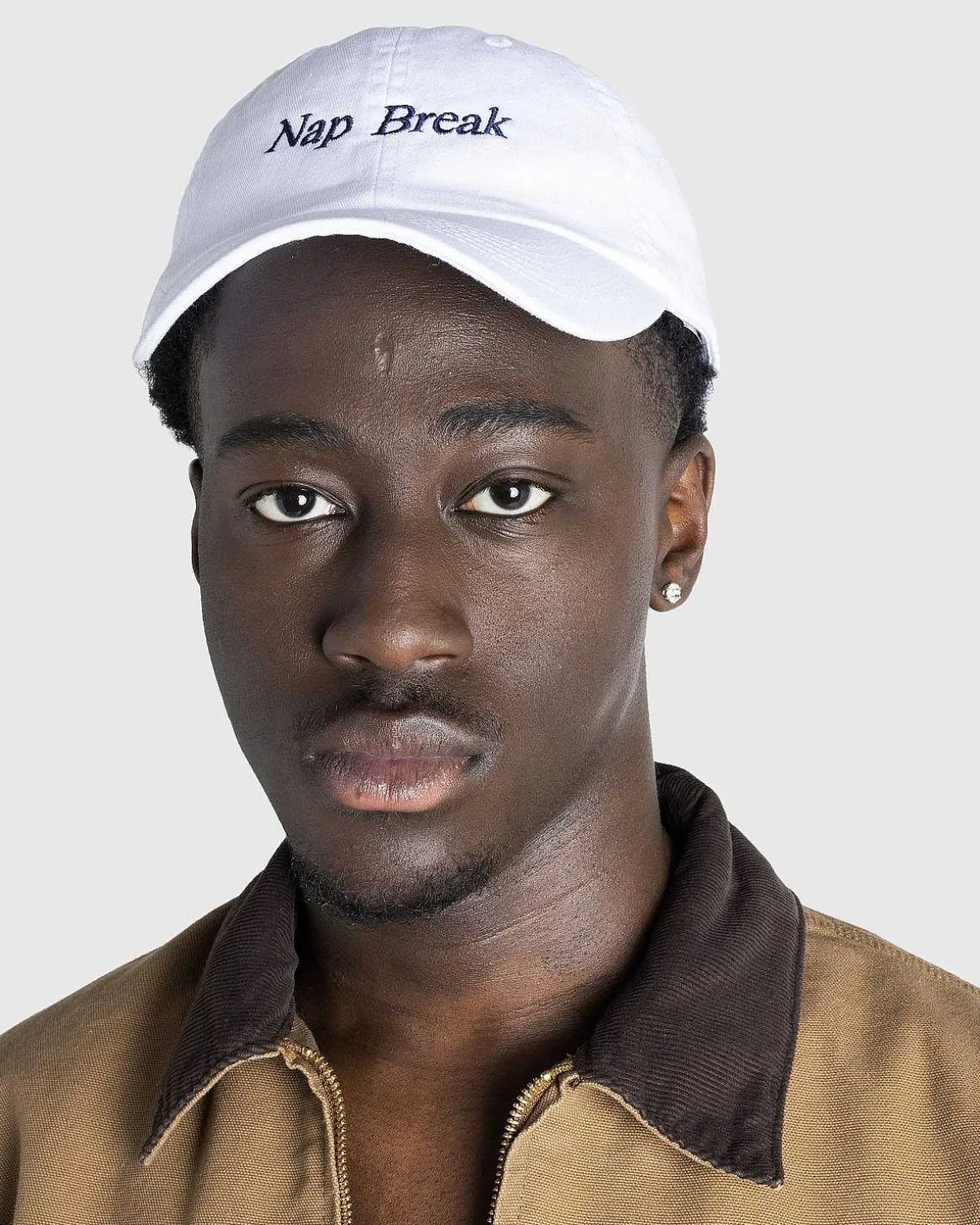 Nap Break Cap Hvid/Navy