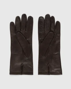 Nappa Laederhandsker Chokolade