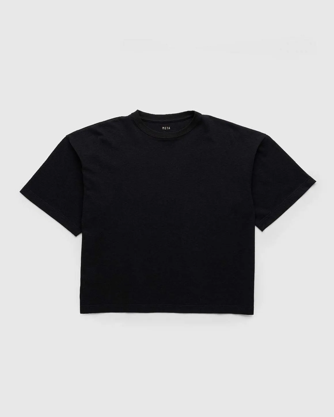 Nat Jersey Bomuld Surfer T-Shirt Sort