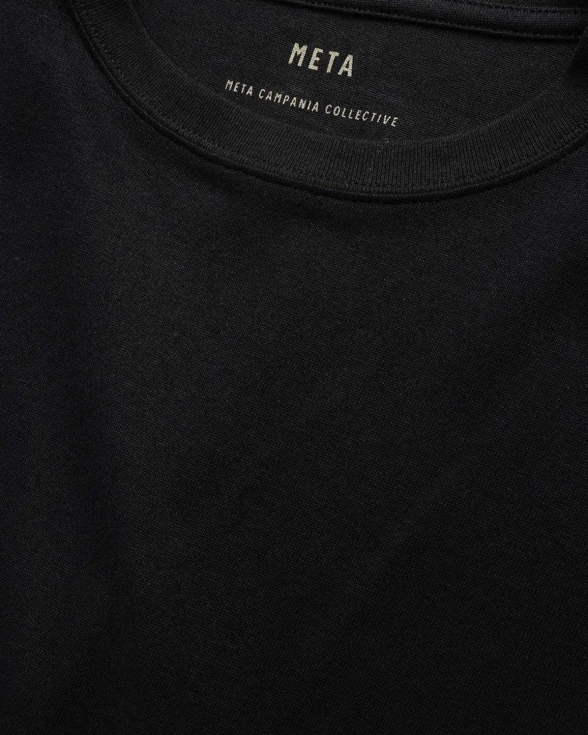 Nat Jersey Bomuld Surfer T-Shirt Sort