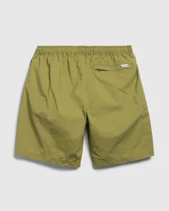 Naturfarvet Nylonshorts Oliven