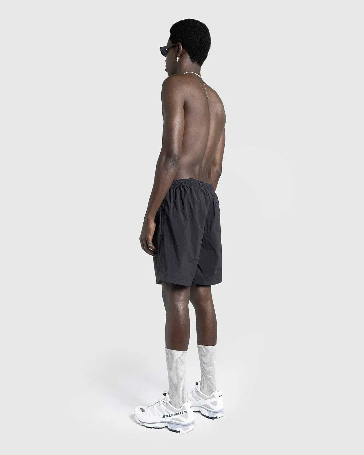 Naturfarvet Nylonshorts Sort