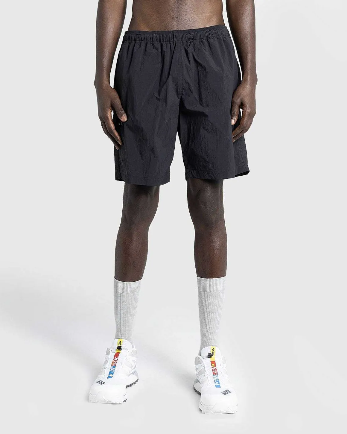 Naturfarvet Nylonshorts Sort