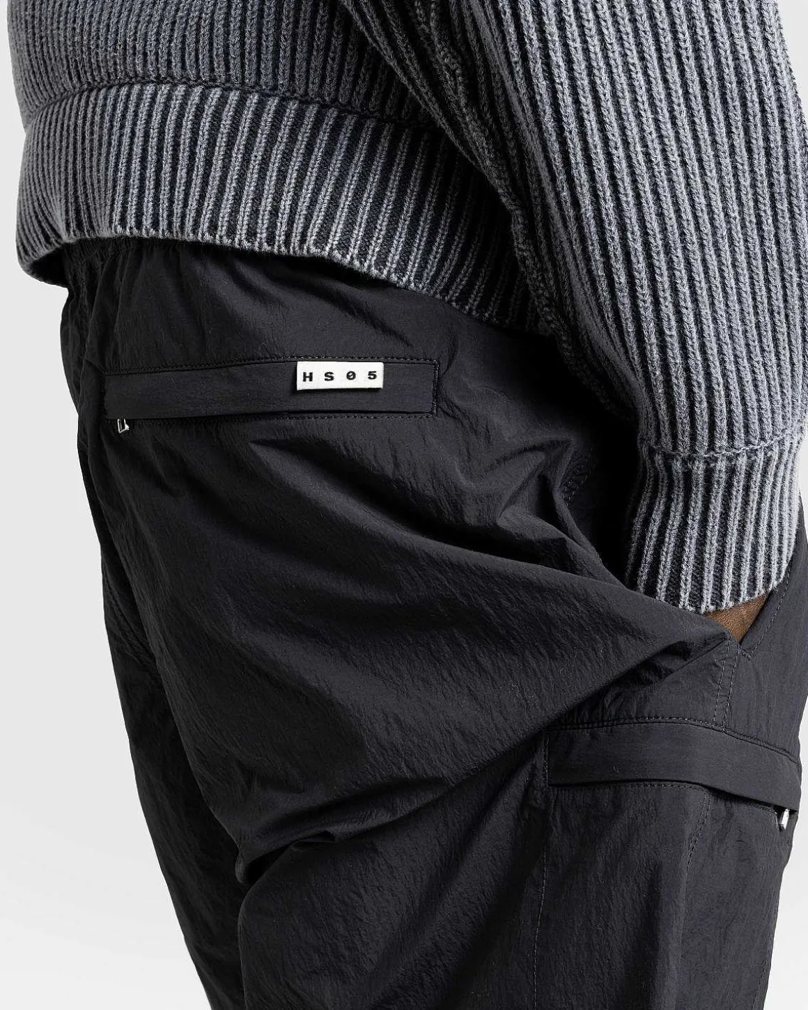 Naturfarvet Nylonshorts Sort
