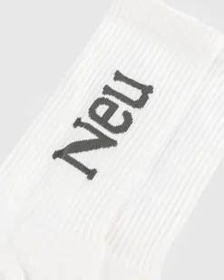 Neu York Logo Sokker Hvide