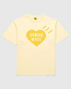 Ningen-Sei Plant Dyed T-Shirt Gul