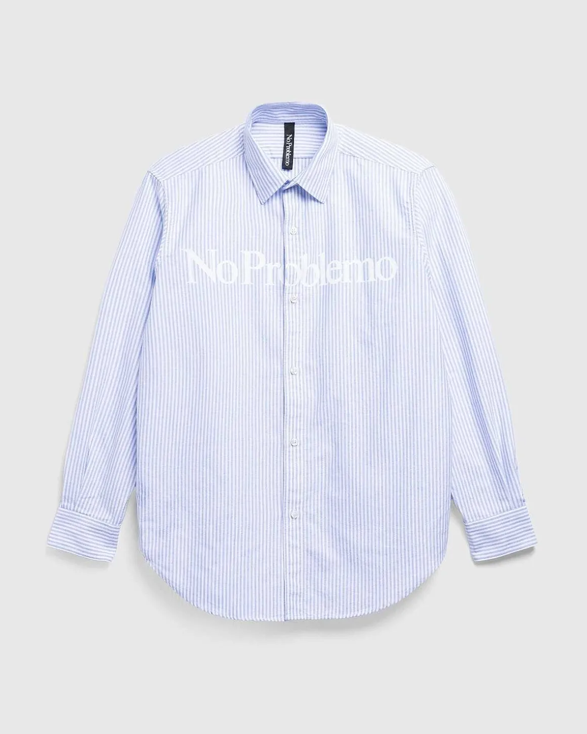 No Problemo Oxford Skjorte Bla