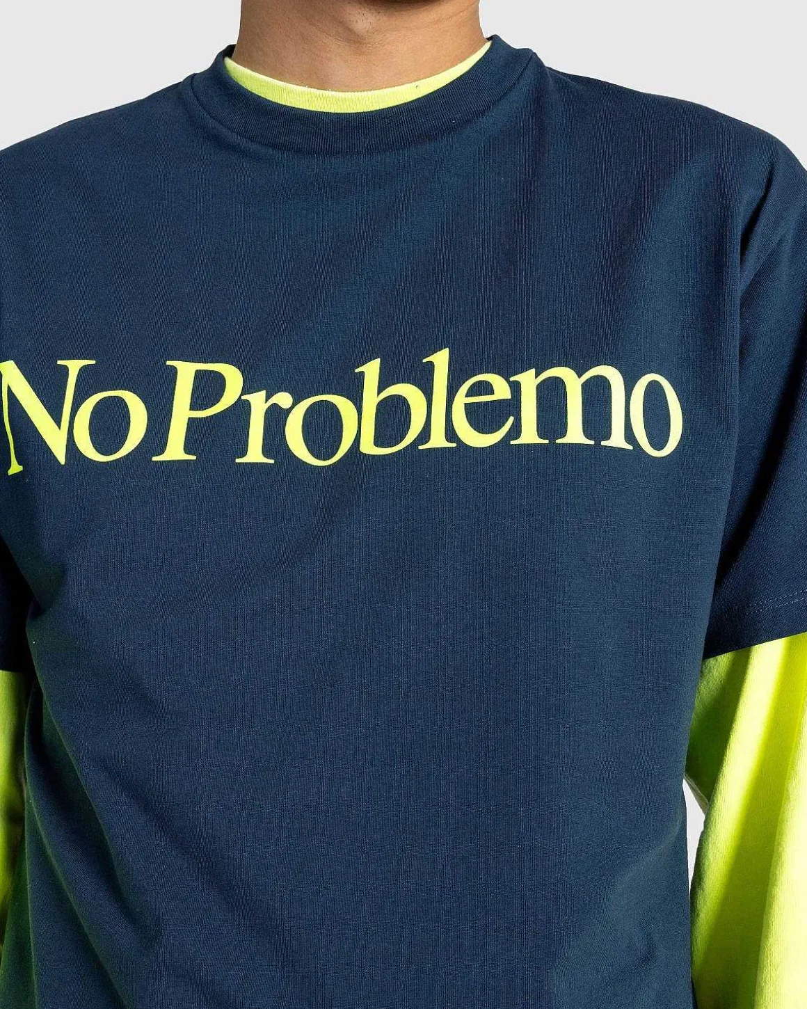 No Problemo Ss Tee Navy