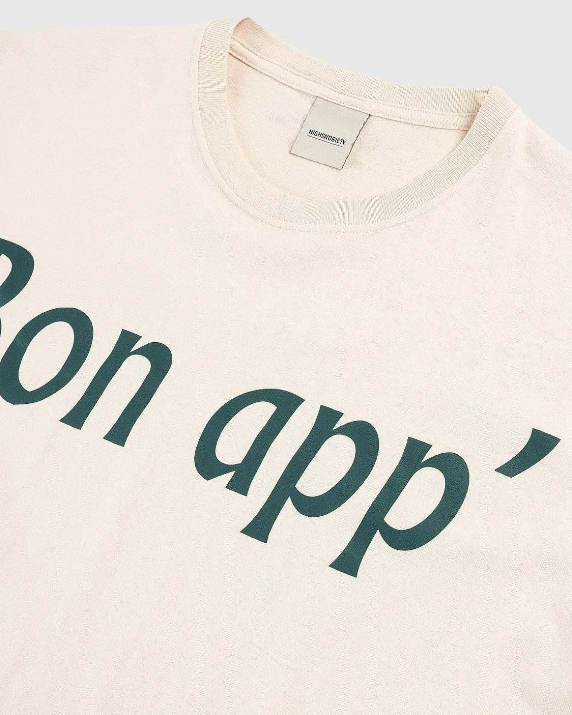 Not In Paris 5 Kortaermet T-Shirt Beige