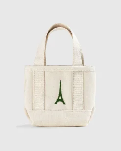 Not In Paris 5 Mini Canvas Tote Bag
