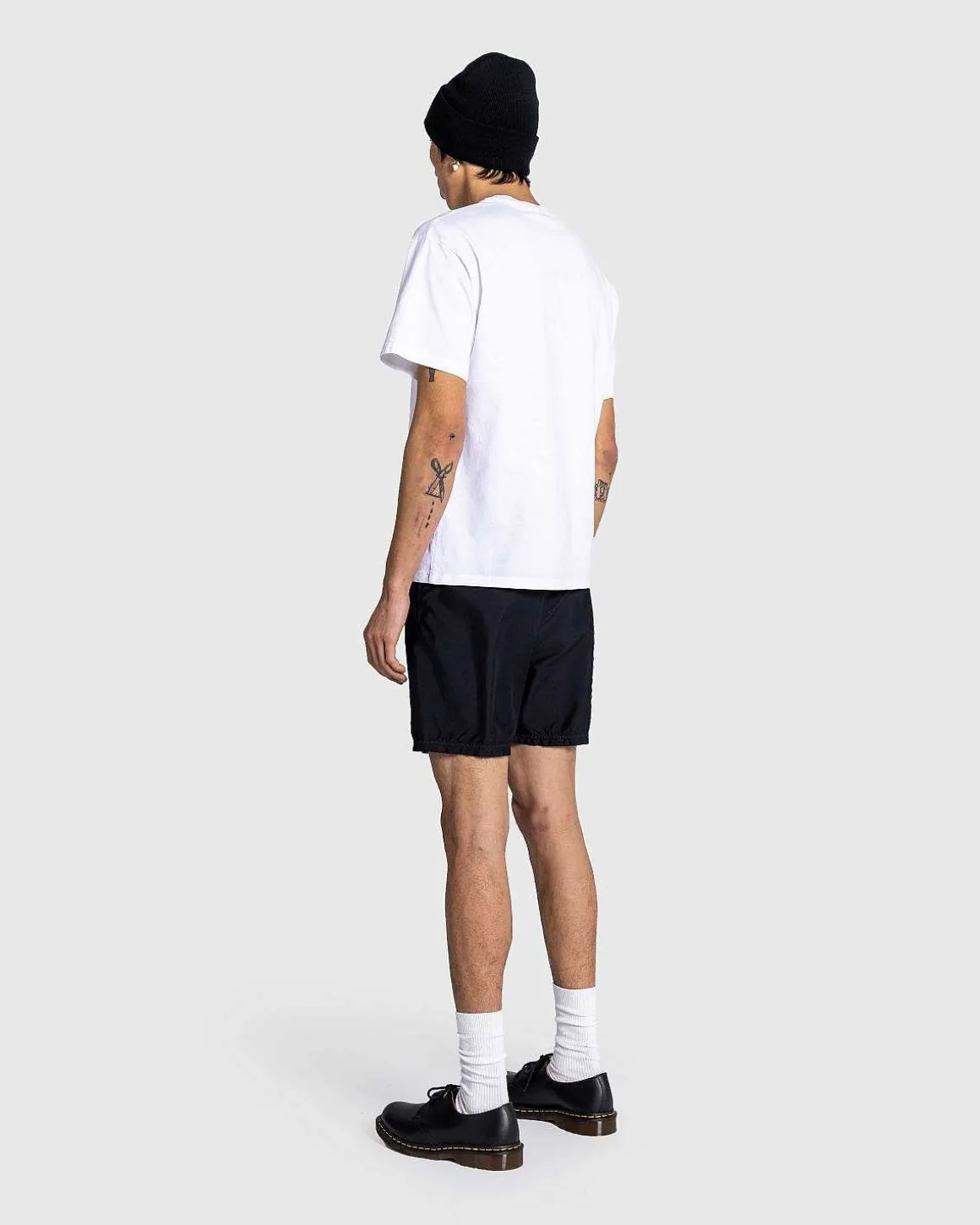 Np Zip Ss Tee Hvid