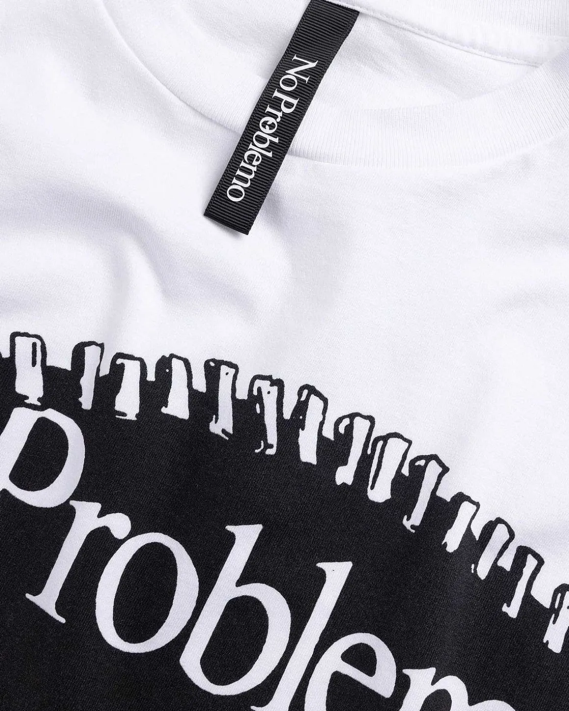 Np Zip Ss Tee Hvid