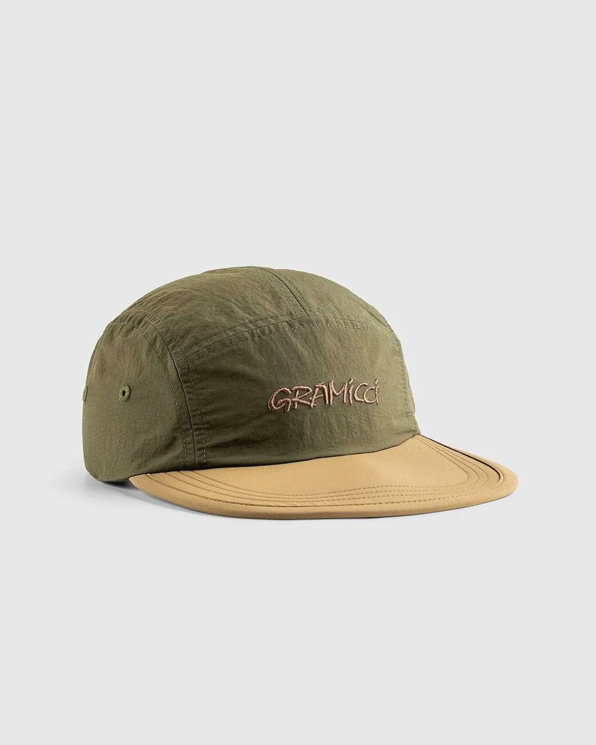 Nylon Cap Deep Olive Coyote
