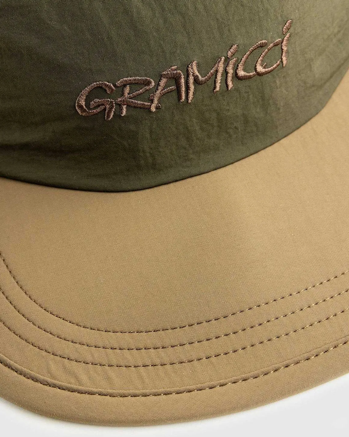 Nylon Cap Deep Olive Coyote