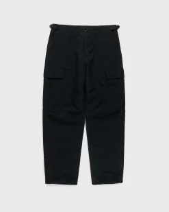 Nylon Cargo Bukser Sort