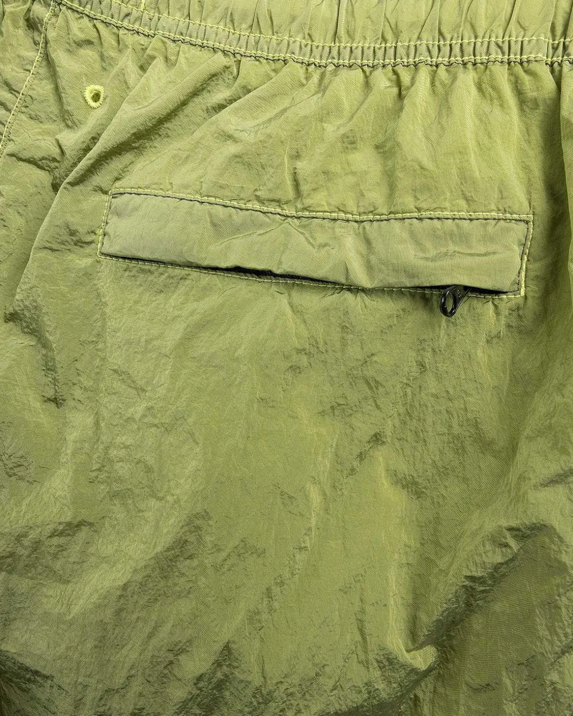 Nylon Metal Badeshorts Citron