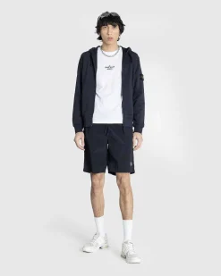 Nylon Metal Badeshorts Marinebla