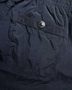 Nylon Metal Badeshorts Marinebla