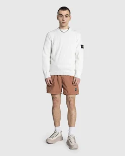 Nylon Metal Badeshorts Rust