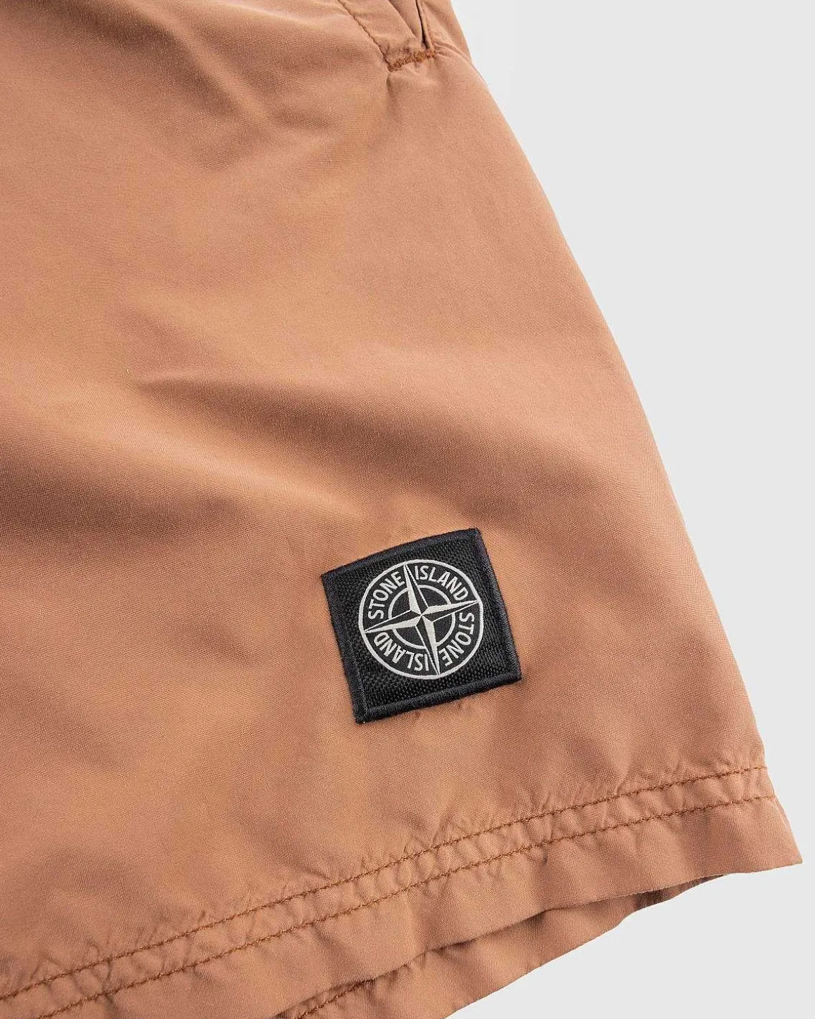 Nylon Metal Badeshorts Rust