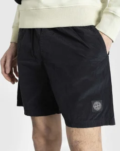 Nylon Metal Badeshorts Sort