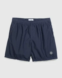 Nylon Metal Badeshorts Sort