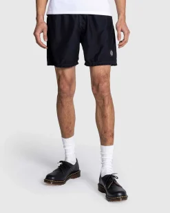 Nylon Metal Badeshorts Sort