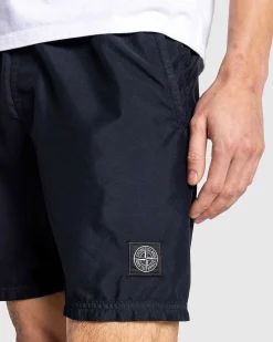 Nylon Metal Badeshorts Sort