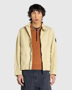 Nylon-Tc Jakke Natural Beige