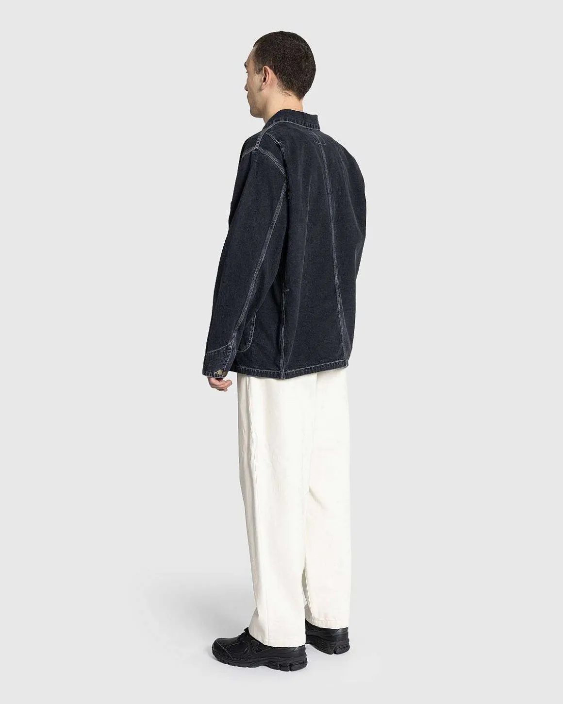 Og Chore Coat Black/Heavy Stone Wash