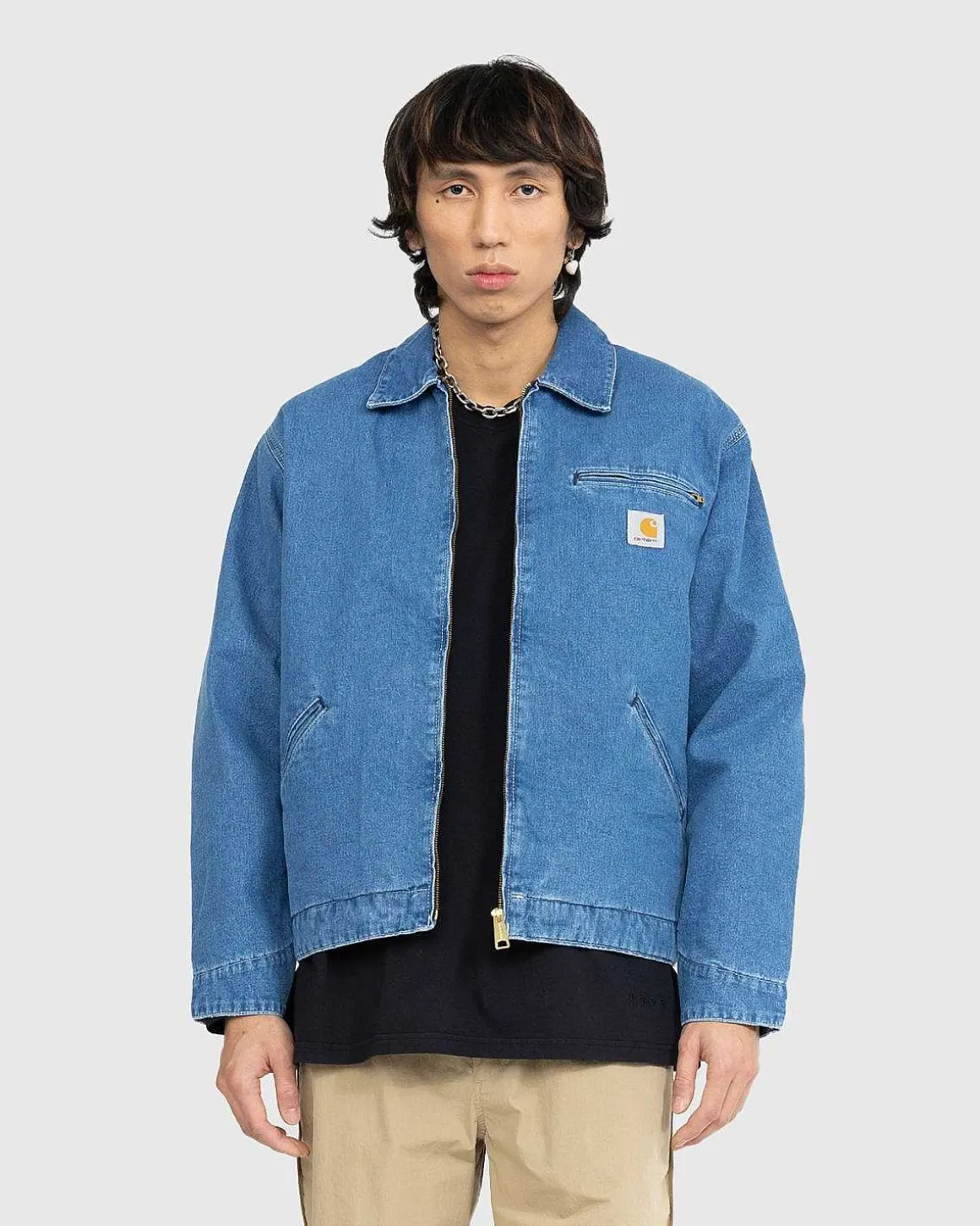 Og Detroit Jacket Blue/Stone Washed