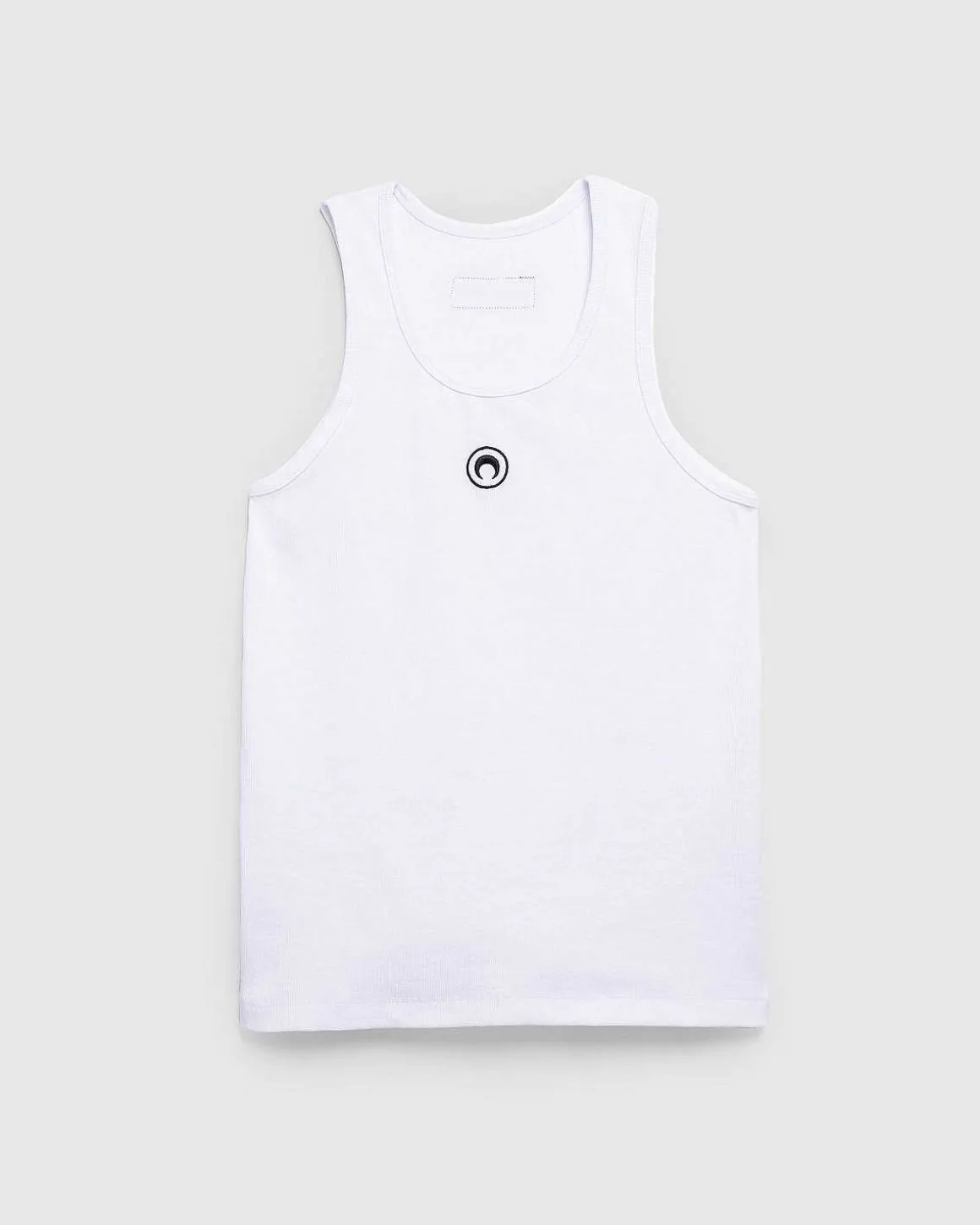 Okologisk Bomulds Rib Tanktop Hvid
