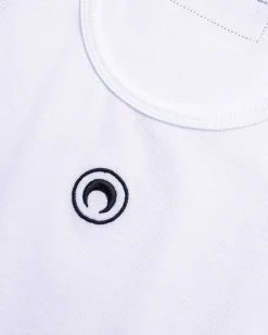 Okologisk Bomulds Rib Tanktop Hvid