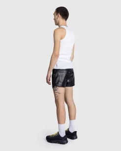 Okologisk Bomulds Rib Tanktop Hvid