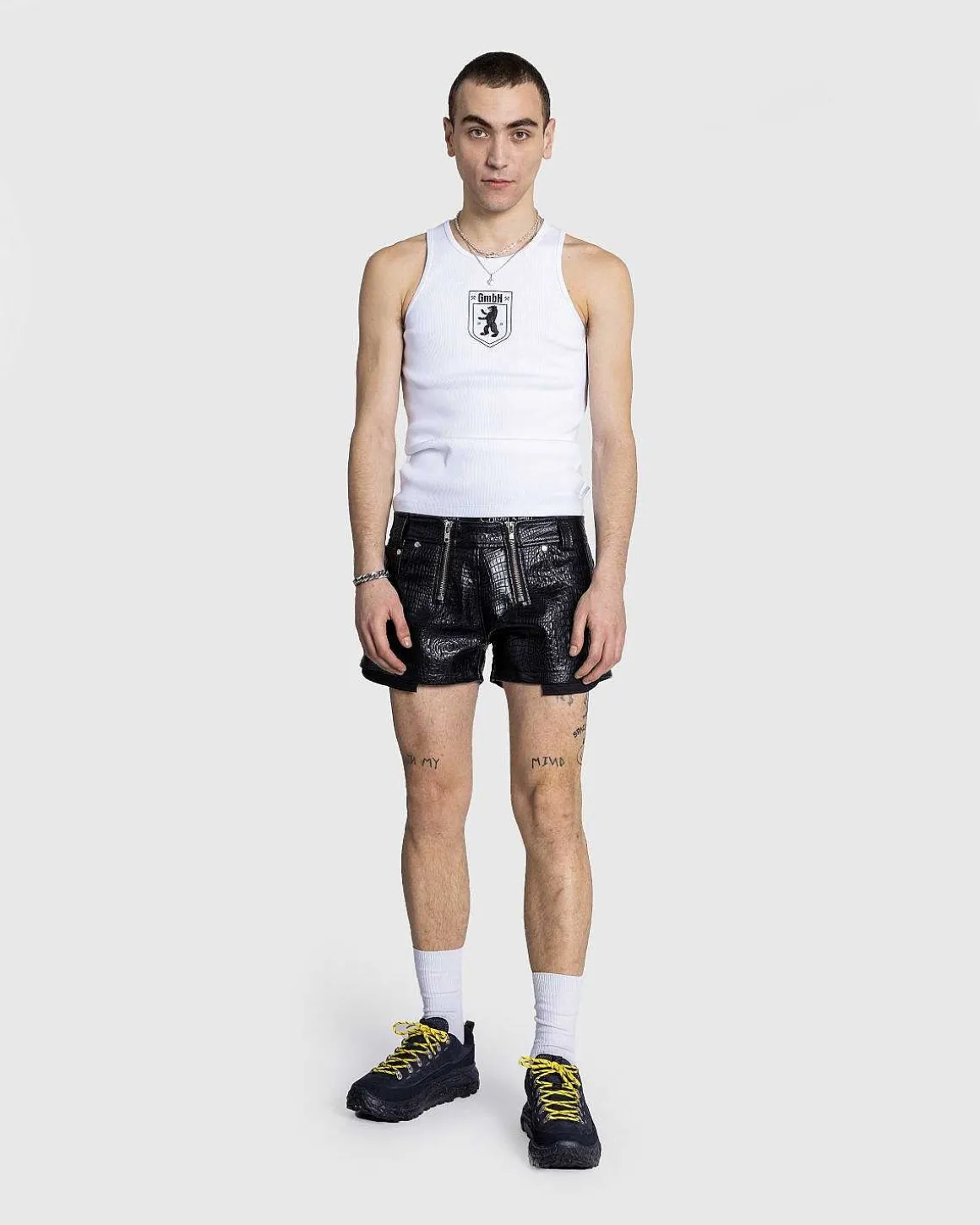 Okologisk Bomulds Rib Tanktop Hvid