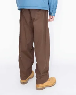 Omvendt Twill Baggy Trouser Brun