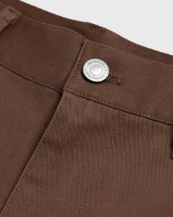 Omvendt Twill Baggy Trouser Brun